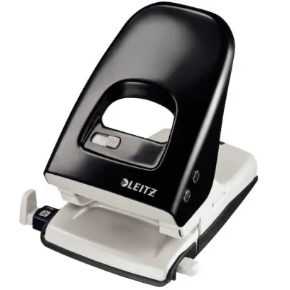 Děrovačka na 40 listů 5138 černá velkokapacitní