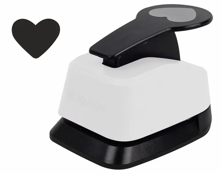 Děrovačka dekorační 50mm srdce 023