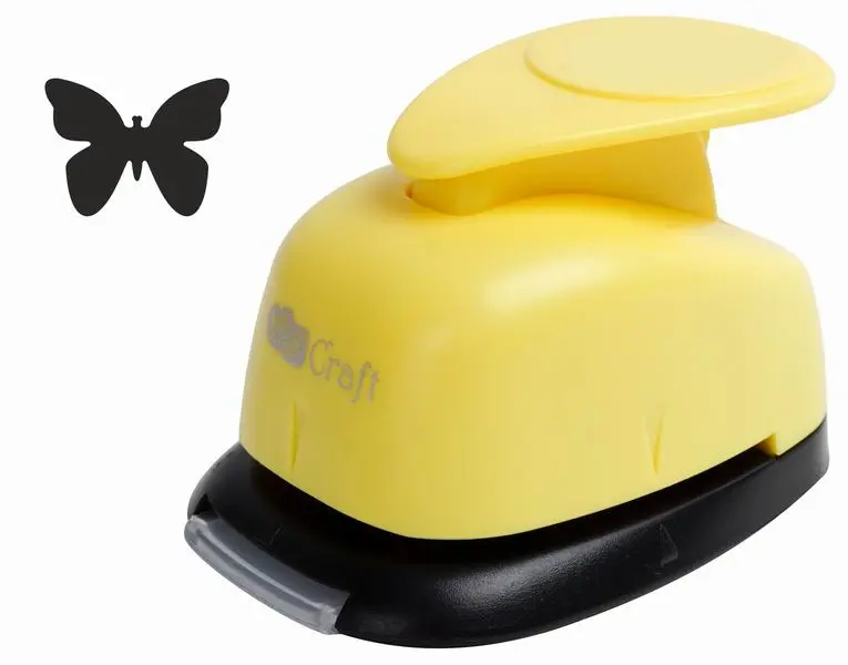 Děrovačka dekorační 50mm motýl 256 DP