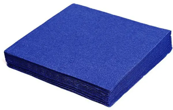 Ubrousky 33x33 cm barevné tmavě modré 20 ks