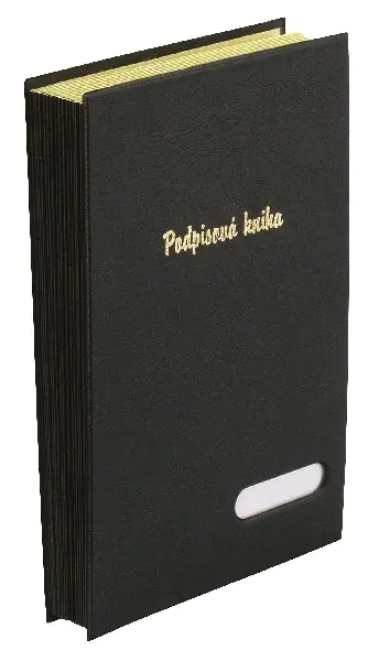 Kniha podpisová 16 listů