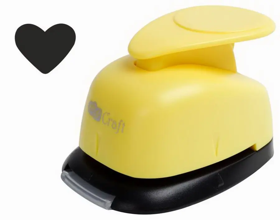 Děrovačka dekorační 37mm srdce 023 DP