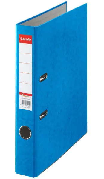 Pořadač pákový 50 mm prešpanový modrý