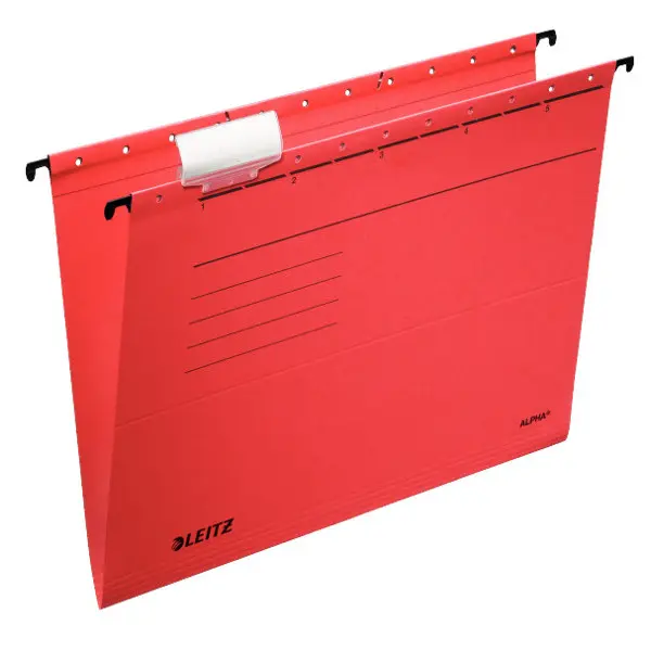 Desky závěsné Alpha červené