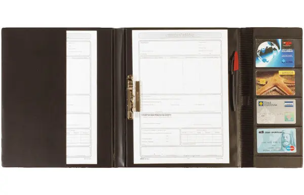 Složka A5 pro řidiče s rychlosvorkou plastik