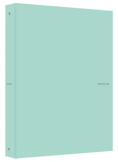 Pořadač 2 kroužkový 40 mm Pastelini zelený