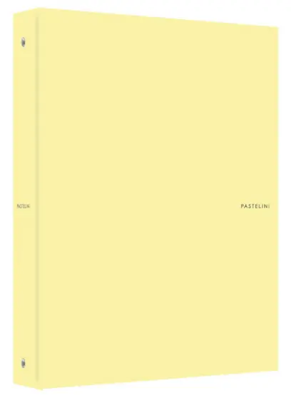 Pořadač 2 kroužkový 40 mm Pastelini žlutý