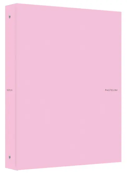 Pořadač 2 kroužkový 40 mm Pastelini růžový