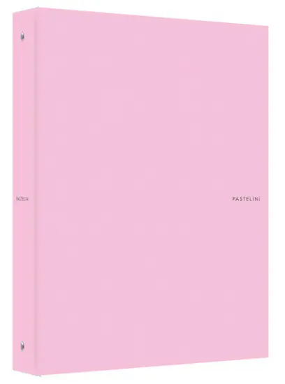 Pořadač 4 kroužkový 40 mm Pastelini růžový