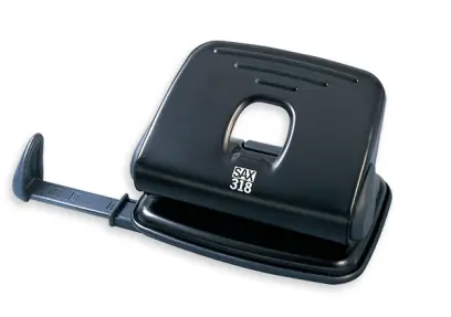 Děrovačka na 15 listů SAX 318 černá kancelářská