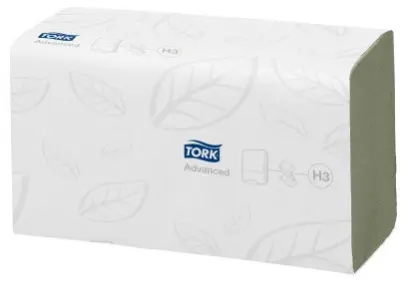 Ručník ZZ 250 x 230 mm Tork dvouvrstvý zelený 3750 ks