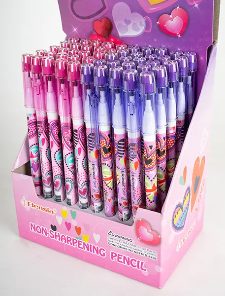 Tužka Bensia Modern heart mix