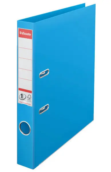 Pořadač pákový 50 mm celoplastový sv.modrý