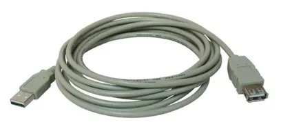 Kabel USB 2.0 A plug/A socket 1,8 m