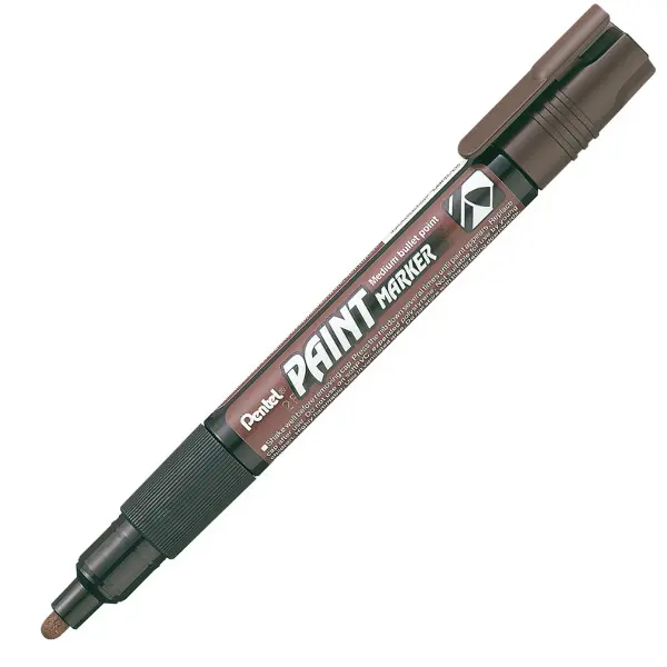 Popisovač lakový PaintMarker hnědý