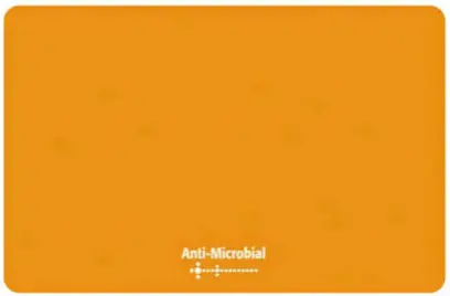 Podložka pod myš antimikrobiální oranžová