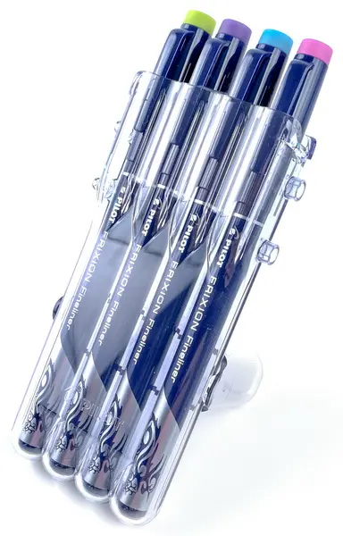 Popisovač gumovací FriXion Fineliner Pastel sada 4 ks
