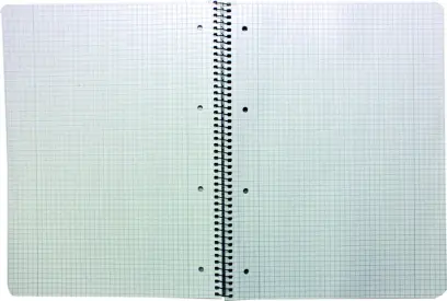 Blok spirálový A4 čtvereček 80 listů College