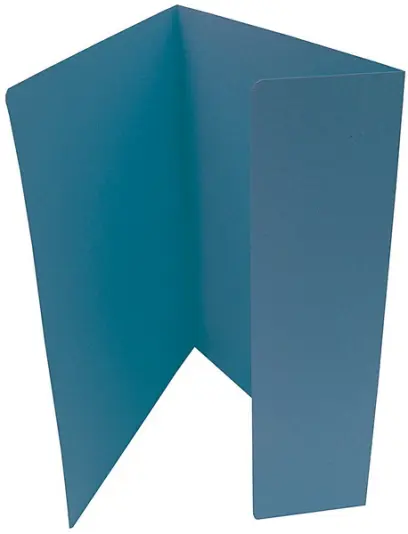 Mapa 1 klopá odkládací modrá