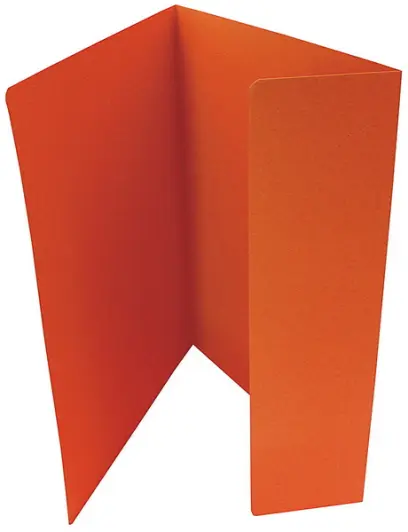 Mapa 1 klopá odkládací oranžová