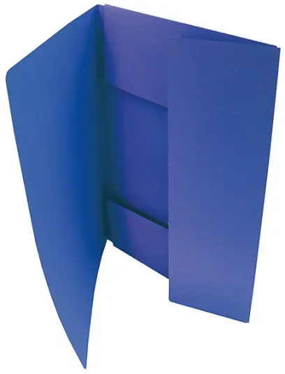 Mapa 3 klopá odkládací modrá