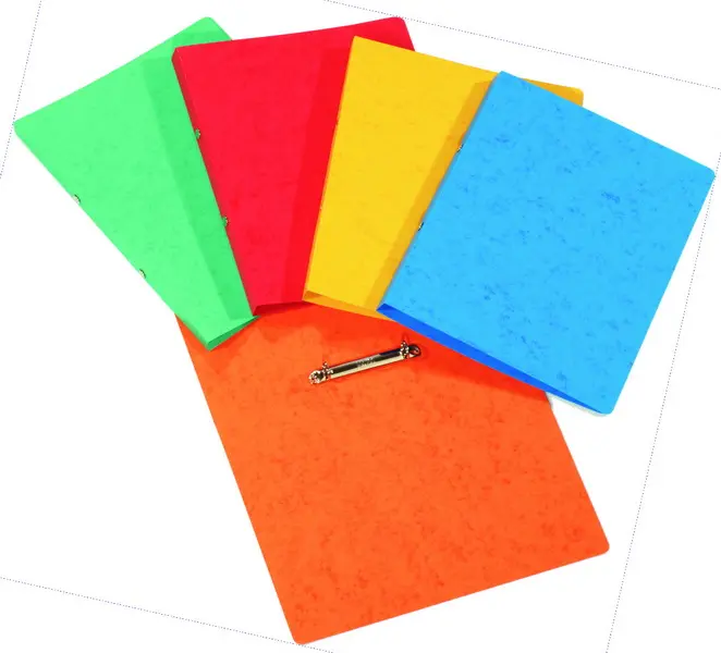 Pořadač 2 kroužkový 20 mm prešpan oranžový