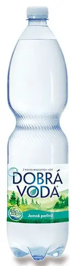 Voda Dobrá voda jemně perlivá 6 x 1,5 l