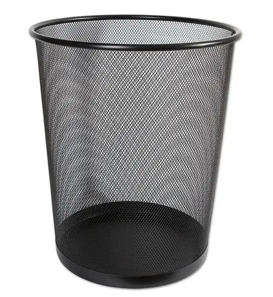 Koš odpadkový drátěný černý