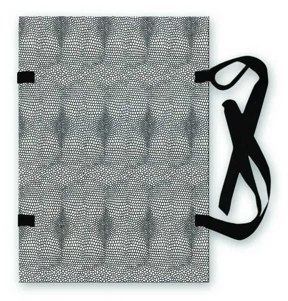 Desky spisové A4 hadí kůže