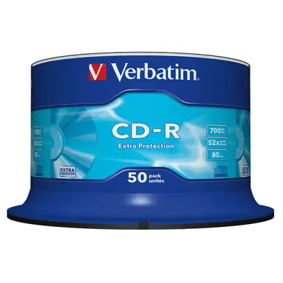 CD-R Verbatim DL 700 MB spindl 50 ks