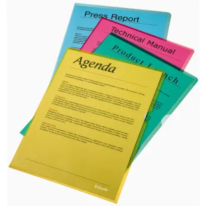 Obal A4 L 110 mic. PP krupička zelený 100 ks