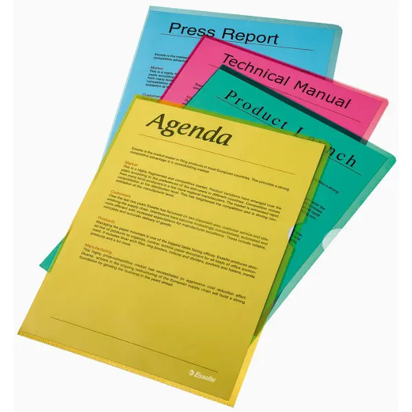 Obal A4 L 110 mic. PP krupička zelený 100 ks