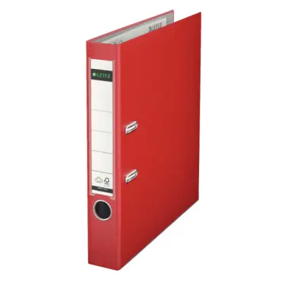 Pořadač pákový 52 mm Leitz 180° červený