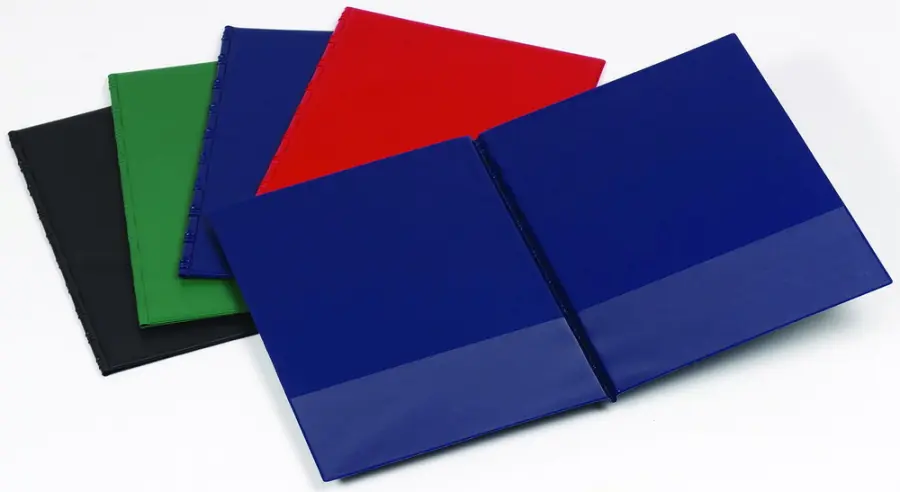 Složka A4 spodní kapsy černá