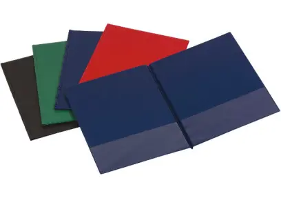 Složka A4 spodní kapsy červená