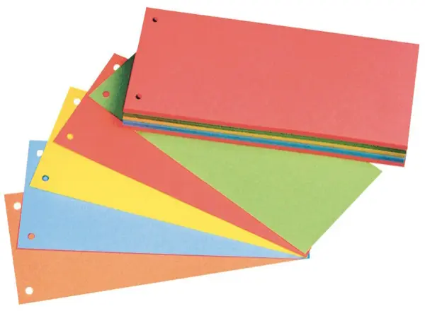 Rozlišovač 10,5 x 24 cm mix 100 ks papírový