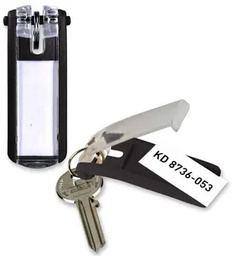 Klíčenka 1957 černá 6ks