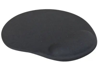 Podložka pod myš gelová černá Logo