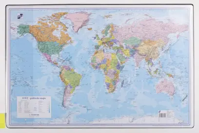 Podložka na stůl 60 x 40 cm Svět