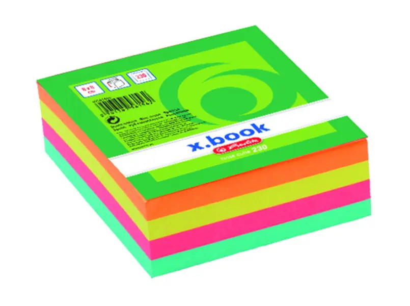 Špalíček x.book malý 230 listů barevný