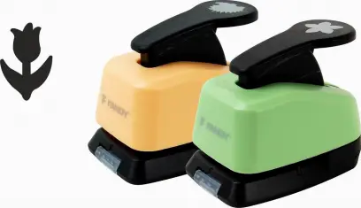 Děrovačka dekorační 16mm kytka 082