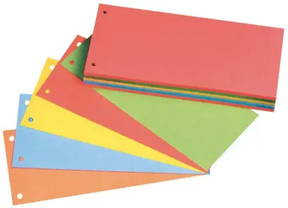 Rozlišovač 10,5 x 24 cm oranžový 100 ks papírový