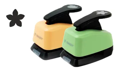 Děrovačka dekorační 16mm kytka 058