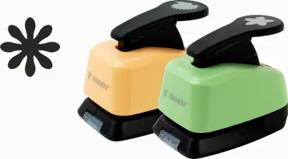 Děrovačka dekorační 16mm kytka 014