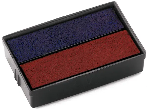 Polštářek E/10/2 modro-červený