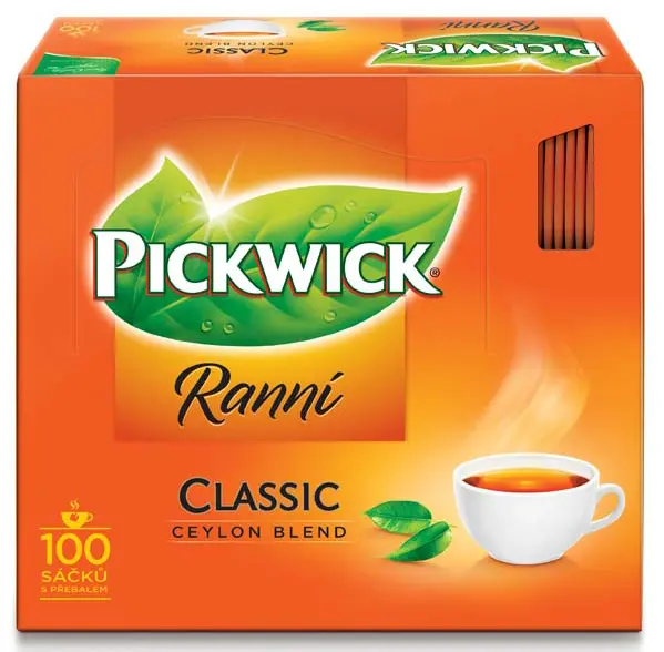 Čaj Pickwick Ranní 100 ks