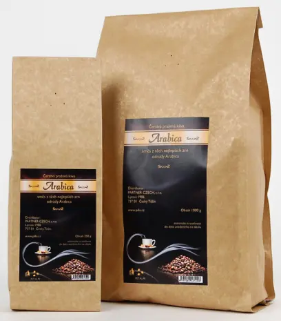 Káva Arabica zrnková 1000 g