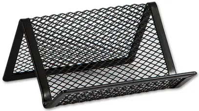 Stojánek na vizitky černý