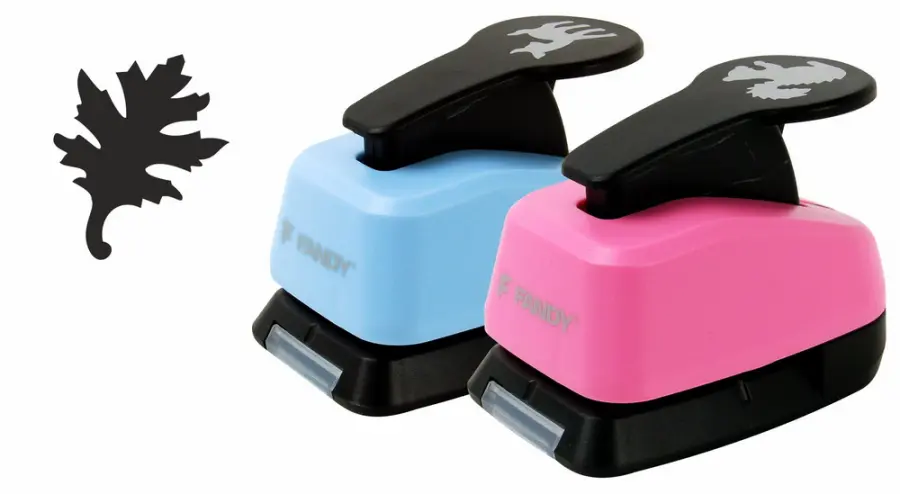 Děrovačka dekorační 25mm list 052