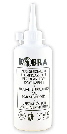 Olej do skartovacích strojů 125 ml